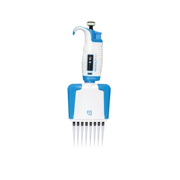 Multi 8 Channel Pipettor, 10-100ul, Microlit, Mfr#: RBO-MCA-8/100